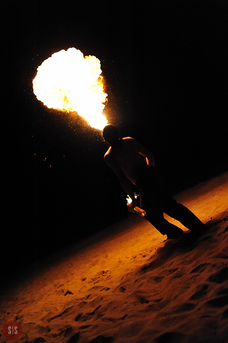 Jonglerii foc - Mauritius -1