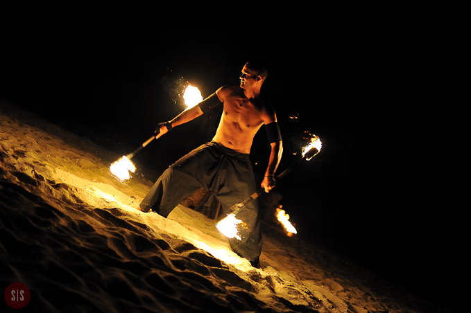 Jonglerii foc - Mauritius -8